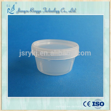 30ml PP-Material Einweg-Sputum-Cup mit Kappe